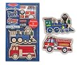 Melissa & Doug Create A Craft Wooden Vehicle Magnet Set
