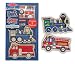 Melissa & Doug Create A Craft Wooden Vehicle Magnet Set