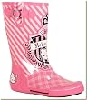Chooka - Women's Hello Kitty Crest Rain Pup Rain Boots