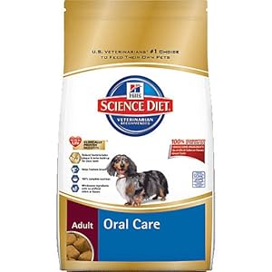 Hill's Science Diet Adult Oral Care Dry Dog Food, 30-Pound Bag