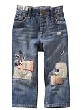 Gap Playdate straight jeans (patched medium wash)