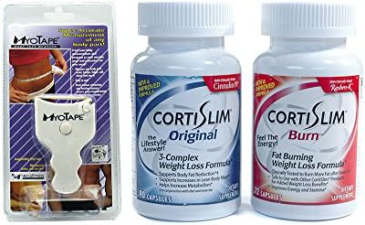 AccuFitness MyoTape 1 ea and Cortislim Original Burn Stack