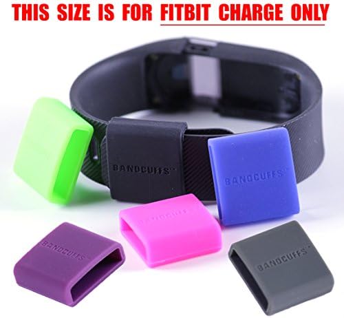BANDCUFFS Brand Security Loop for Fitbit Charge; Select Your Color, 1 EACH (6 PACK)