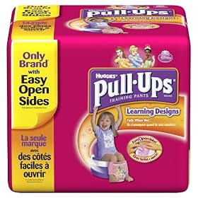 Huggies Pull-Ups Learning Designs Training Pants, Girls, 2T-3T, 58-Count Biggie Pack