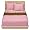 Organic Quilt and Sham Set - Pink Floral (Full/Queen)