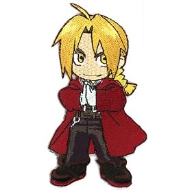 Fullmetal Alchemist Ed Elric Standing Anime Patch