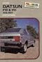 Datsun F10 & 310, 1976-1981 Shop manual