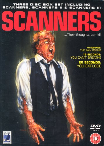 Childrens Toyshop  DVD : Scanners / Scanners II - The New Order / Scanners III - The Takeover [1981]