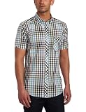 Ben Sherman Men's Short Sleeve Multicolored Gingham Woven Shirt
