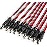MassMall High Quality 10pack 10 inch(30cm) 2.1 x 5.5mm DC Power Pigtail MALE