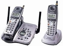 Panasonic KX-TG5632M 5.8 GHz FHSS GigaRange Digital Cordless Answering System with Dual Handsets