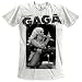 LADY GAGA T-SHIRTS - *NEW* GIRLS LADY GAGA SHIRTS - FLIPS THE BIRD T-SHIRT - MIDDLE FINGER TEE - gives the finger t-shirts - and wristband!