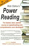 Power Reading: The Fastest, Best, Easiest Course on Speedreading and Comprehension Ever Developed!