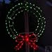 Gigantic Lighted Christmas Outdoor Tree Wreath