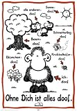 Empire 18465 Sheepworld - Ohne Dich ist Alles Doof, Poster ca. 91,5 x 61 cm