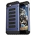 iPhone 7 Case, araree [Wrangler Force] Anti-Shock Dual Layer Hard Shell Semi Gloss Rugged Type Case on Double Thick TPU with Grill Pattern for Apple iPhone 7 (2016) Eco Package (Gravity Blue)