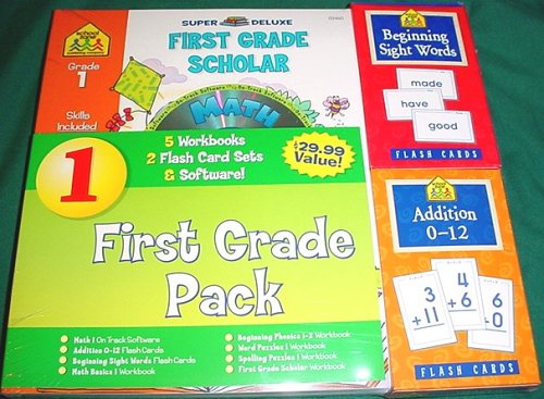 Super Deluxe First Grade Scholar Pack - School Zone