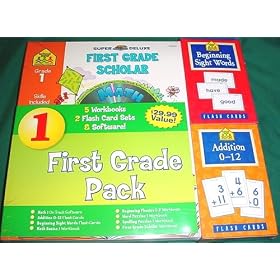 Super Deluxe First Grade Scholar Pack - School Zone