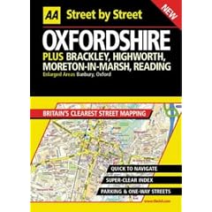 AA Street by Street Oxfordshire (AA Street by Street)