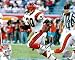 Ickey Woods Autographed/Hand Signed Cincinnati Bengals 16x20 Photo (White Jersey)