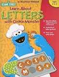 Sesame Street Learn about Letters with Cookie Monster: Ages 2 to 4 (Sesame Street: An Educational Workbook)
