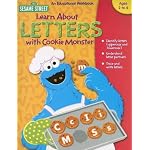 Sesame Street Learn about Letters with Cookie Monster: Ages 2 to 4 (Sesame Street: An Educational Workbook) book cover
