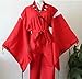 New INUYASHA Bright Red Kimono Costume Cosplay Uniform Anime Cosplay Clothes