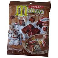 Unican Candy Milkita Choco Bag, 3.2-Ounce Packages (Pack of 12)