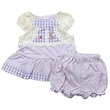 《H28年夏物》(日本製) Pample Mousse(パンプルムース) ファンシードビー天竺ミルキースーツ 80cm/PP NO.DP-62542