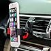 Car Mount, HAWEEL Universal Smartphone Air Vent Car Mount Phone Holder Cradle for iPhone 7 Plus / 7/6 / 6s / 5 / 5s, Samsung Galaxy S6 / S5 and All Smartphones(Black+Red)