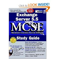 Exchange Server 5.5 MCSE Study Guide (MCSE Certification)