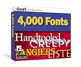 4,000 Fonts (Snap! Everyday Solutions)