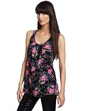 D.E.P.T. Womens Field Flower Crepe Tank Tee