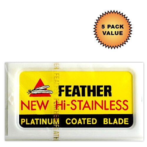Feather Hi-Stainless Platinum Double 50 Ct