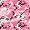 Pink/White Camouflage