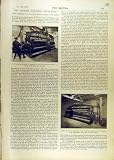 1897 Pantagraph Machine Embroidery Lace Jaquard Pattern