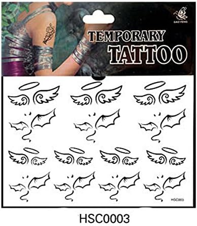 WSTatto1582 Korea Harajuku 5 Sheets Tattoo Stickers HD-002