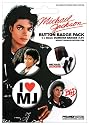MICHAEL JACKSON - BAD FANTASTIC BADGE PACK (4 x 3.8cm)