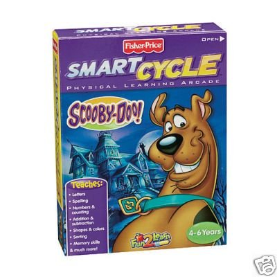 Fisher-Price Fun-2-Learn Smart Cycle Software Scooby Doo