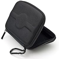 Black Nylon VG GPS Carrying Case for Garmin nüvi 3490LMT 4.3-Inch Portable GPS Navigator + SumacLife Wisdom Courage Wristband