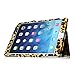 Fintie Case for iPad Air 2 - Premium Vegan Leather Slim Fit Folio Case Smart Stand Protective Cover Auto Sleep/Wake Feature for iPad Air 2 2014 Model, Leopard Brown