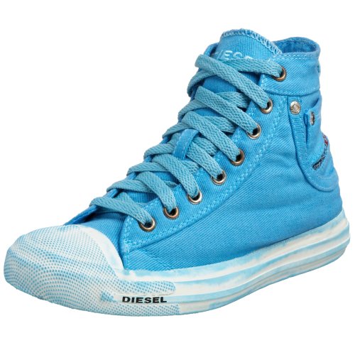 Diesel Women’s Exposure Fashion Sneaker,Blue Jewel,8 M US