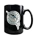 Florida Marlins 15oz Black Ceramic Mug