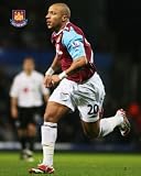 Julien Faubert Official 10x8 Action Photo West Ham United Football Club