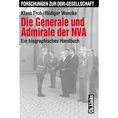 Die Generale und Admirale der NVA