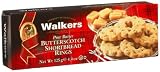 Walkers Shortbread Butterscotch Rings, 4.4-Ounce Boxes (Pack of 6)