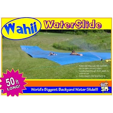 Wahii Waterslide 50 Worlds Largest Backyard Water Slide