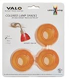 LitesNow Valo Amber Lamp Shades, Set of 3