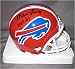 Marv Levy Autographed/Hand Signed Buffalo Bills w/ HOF 01 Inscription