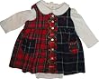 Ralph Lauren Infant 2 Pc. Dress Set Plaid w/ Pony Size 3 Months